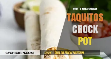 Savor the Flavor: Easy Crockpot Chicken Taquitos Recipe