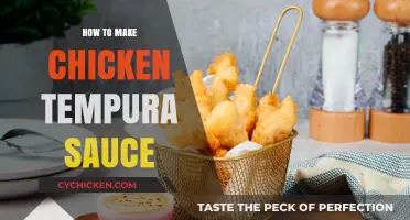 Perfect Chicken Tempura Sauce: Easy Homemade Recipe & Flavor Tips