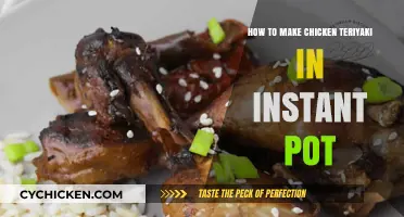 Instant Pot Chicken Teriyaki: A Quick and Easy Recipe