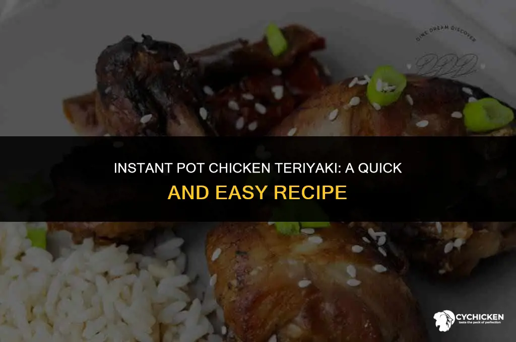 how to make chicken teriyaki in instant pot
