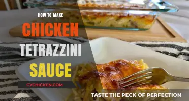 Creamy Chicken Tetrazzini Sauce: Easy Homemade Recipe Guide