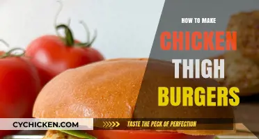 Juicy Chicken Thigh Burger Recipe: Easy, Flavorful, and Perfect for Grilling