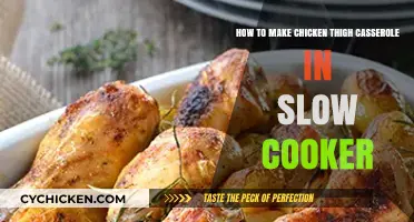 Easy Slow Cooker Chicken Thigh Casserole Recipe for Busy Cooks