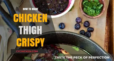 Perfectly Crispy Chicken Thighs: Easy Tips for Golden, Crunchy Skin