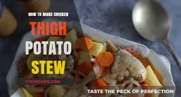 Hearty Chicken Thigh Potato Stew Recipe: Easy Comfort Food Guide