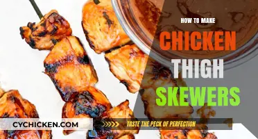 Juicy Chicken Thigh Skewers: Easy Marinade & Grilling Tips