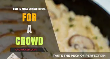 Easy Crowd-Pleasing Chicken Thighs: Simple Recipes for Large Gatherings