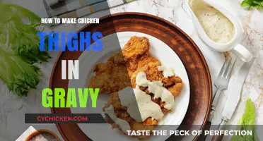 Juicy Chicken Thighs in Rich Gravy: Easy Recipe Guide