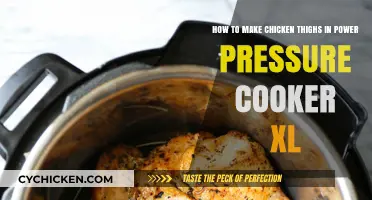 Juicy Chicken Thighs in Minutes: Power Pressure Cooker XL Guide