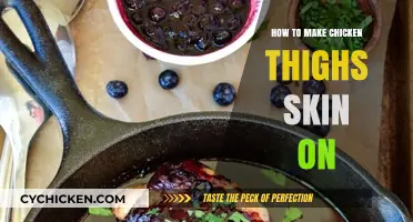 Crispy Perfection: Mastering Skin-On Chicken Thighs in Simple Steps