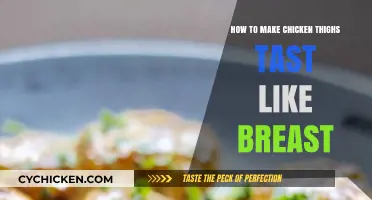 Transform Chicken Thighs: Achieve Juicy, Tender Breast-Like Flavor and Texture