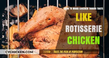 Perfectly Crispy Chicken Thighs: Secrets to Rotisserie-Style Flavor at Home