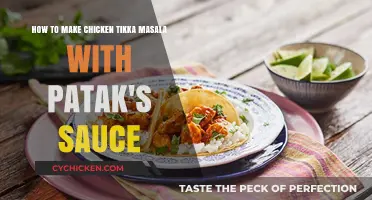 Easy Chicken Tikka Masala Recipe Using Patak's Sauce