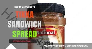 Spicy Chicken Tikka Sandwich Spread: Easy Recipe for Flavorful Lunches