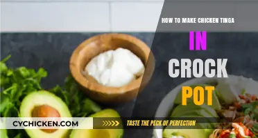 Slow-Cooked Chicken Tinga: A Flavorful Crock Pot Delight