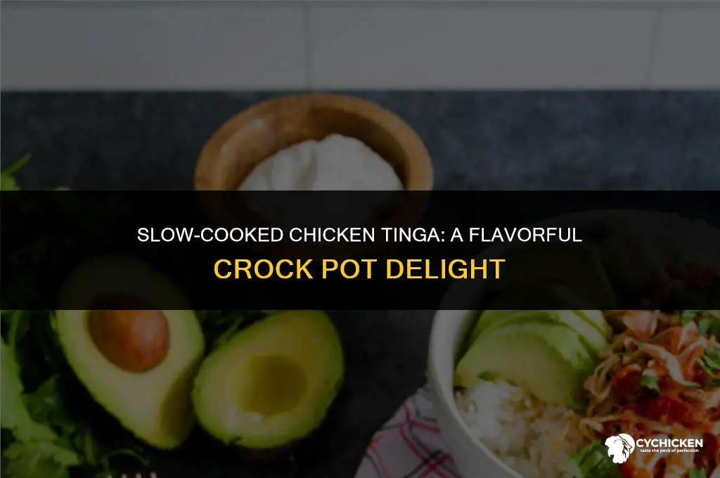 how to make chicken tinga in crock pot