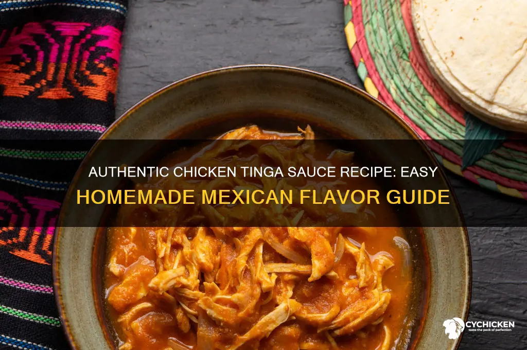 how to make chicken tinga sauce