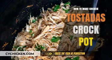 Easy Crock Pot Chicken Tostadas: A Delicious Family Meal