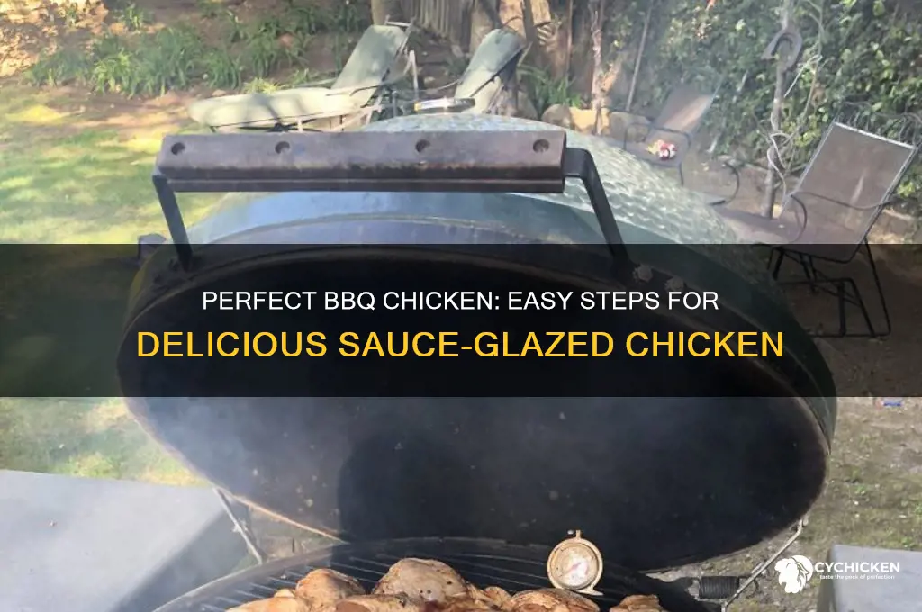 how to make chicken with bbq sauce