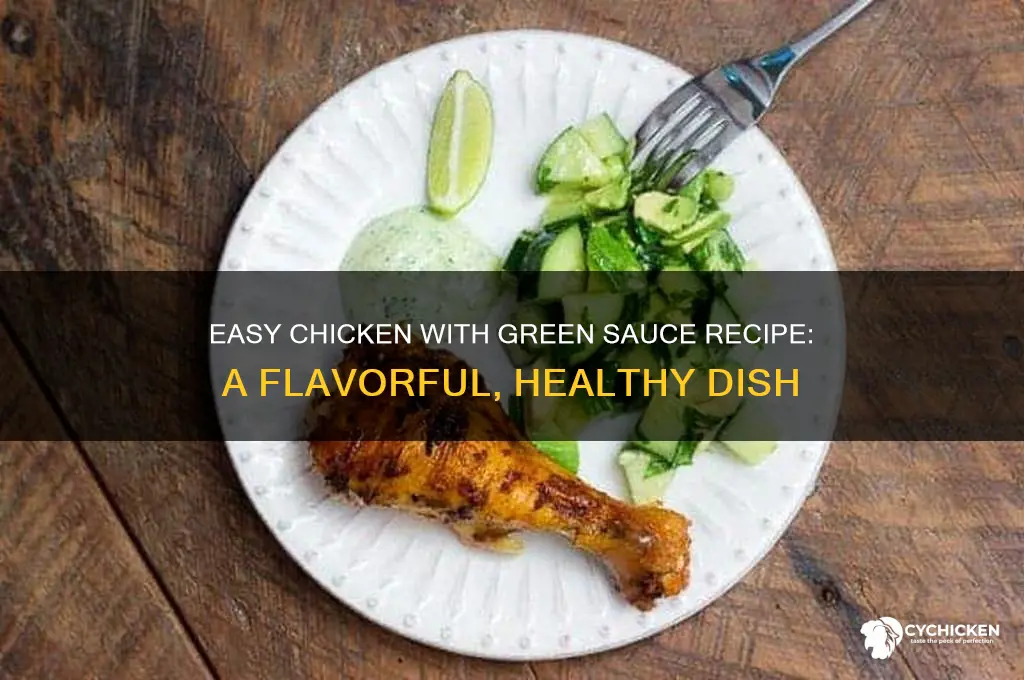 how to make chicken with green sauce