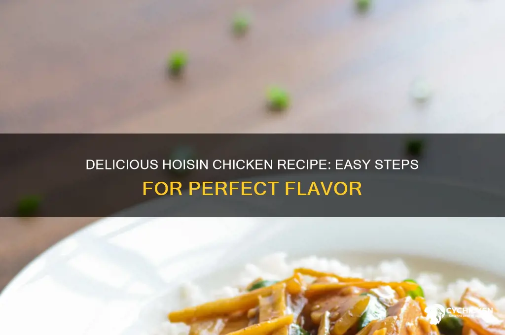 how to make chicken with hoisin sauce