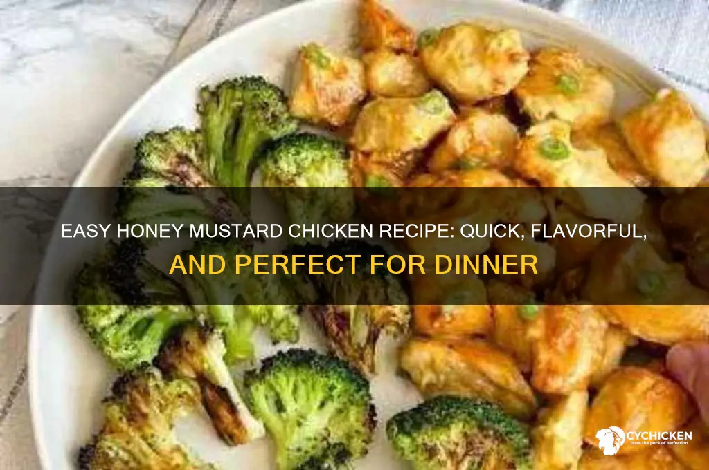 how to make chicken with honey mustard sauce