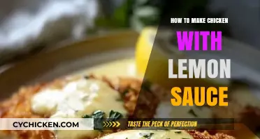 Easy Chicken with Lemon Sauce Recipe: Bright, Tangy, and Delicious
