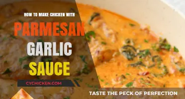 Creamy Parmesan Garlic Sauce: Perfect Chicken Recipe for Dinner