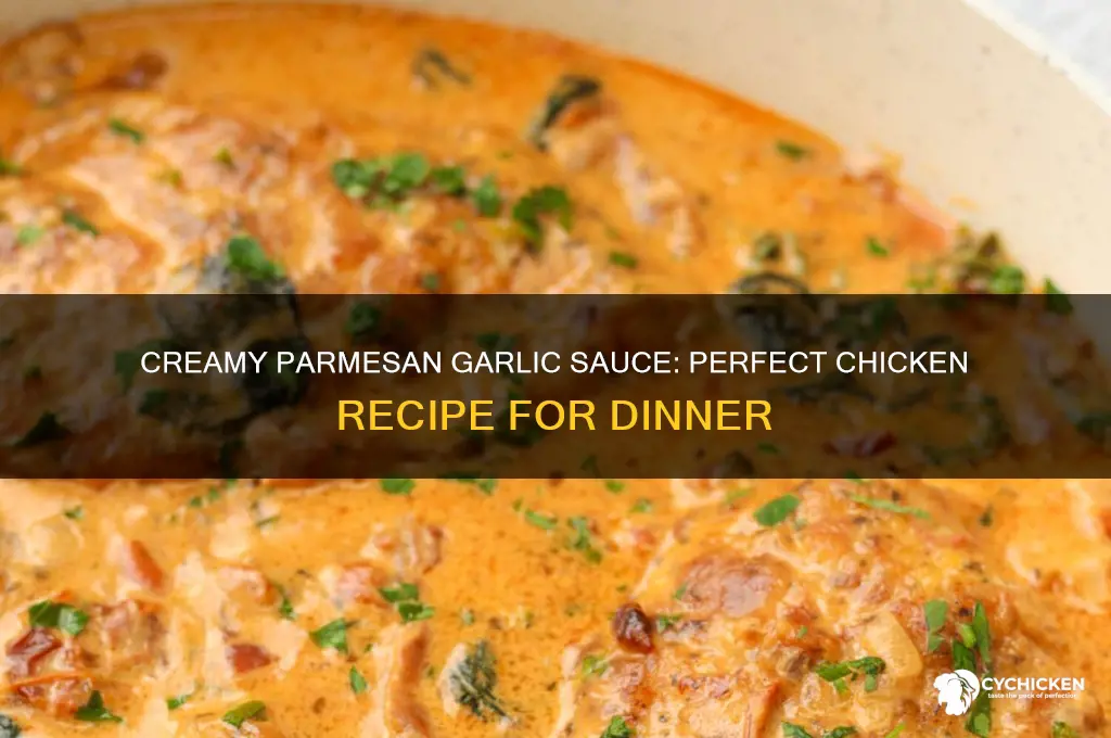 how to make chicken with parmesan garlic sauce