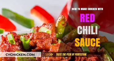 Spicy Chicken Delight: Mastering Red Chili Sauce Recipe at Home