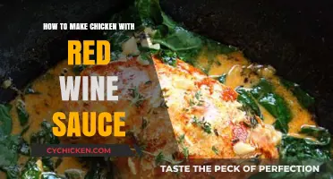 Rich Red Wine Sauce: Perfectly Paired Chicken Recipe Guide