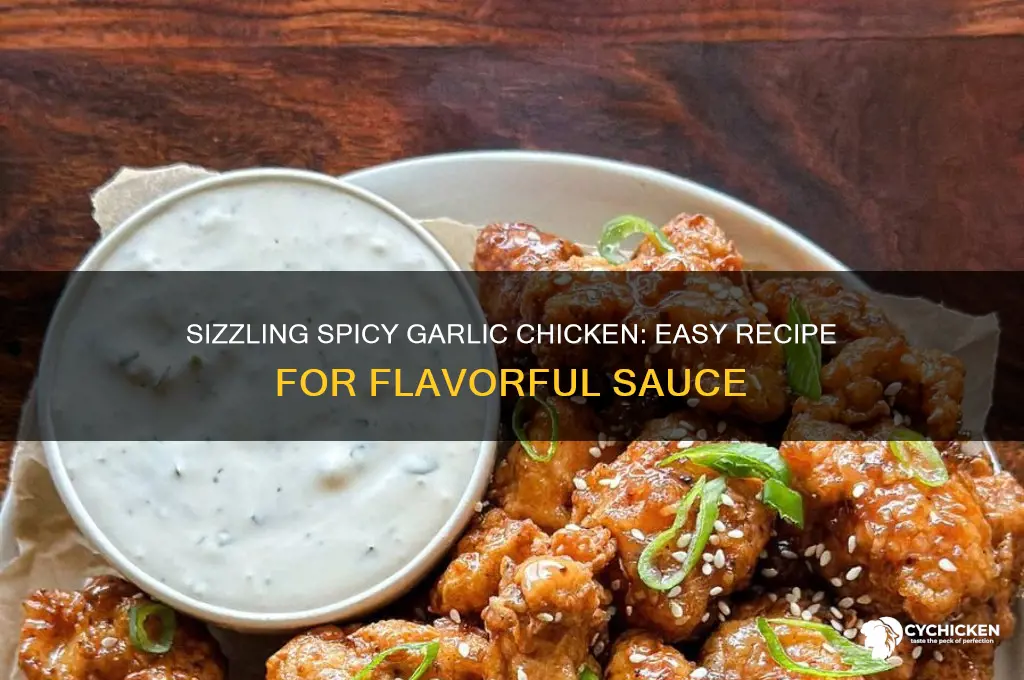 how to make chicken with spicy garlic sauce