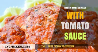Easy Chicken in Tomato Sauce: A Flavorful, Quick Dinner Recipe