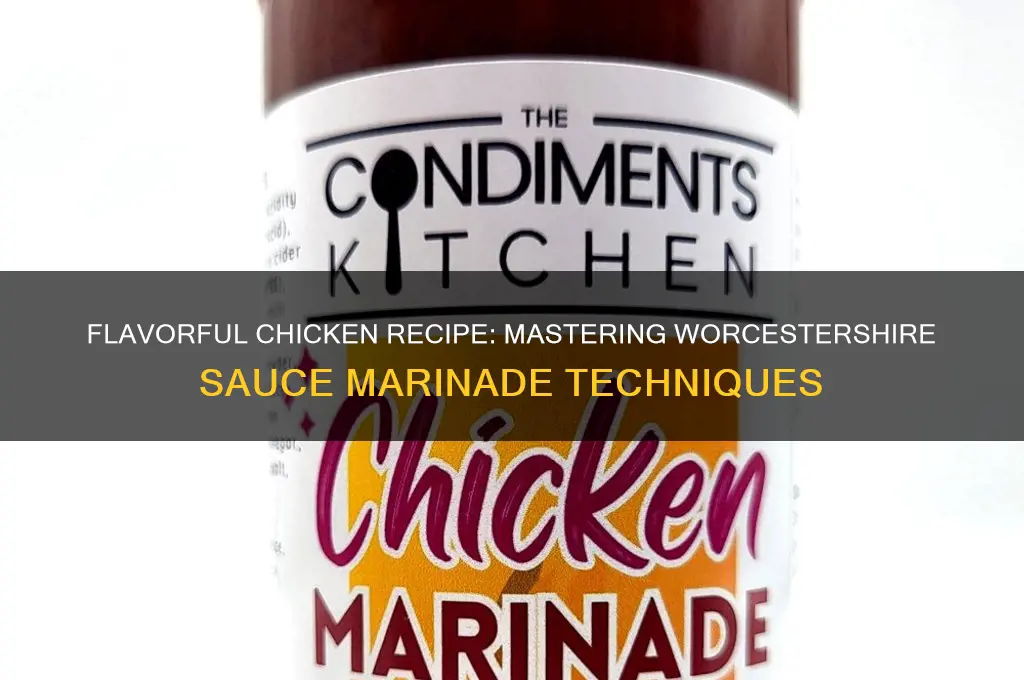 how to make chicken with worcestershire sauce