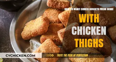 Easy Homemade Chicken Nuggets Recipe Using Chicken Thighs