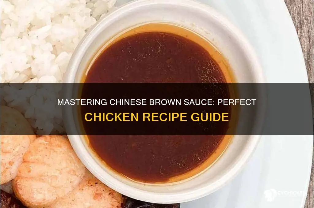 how to make chinese brown sauce for chicken