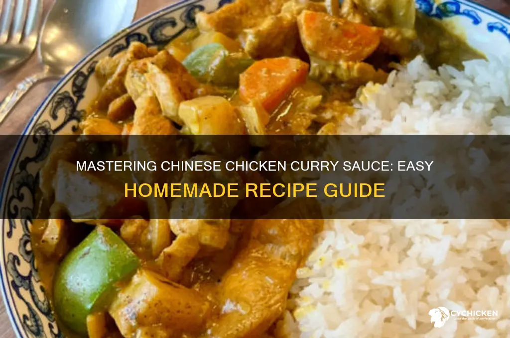 how to make chinese chicken curry sauce