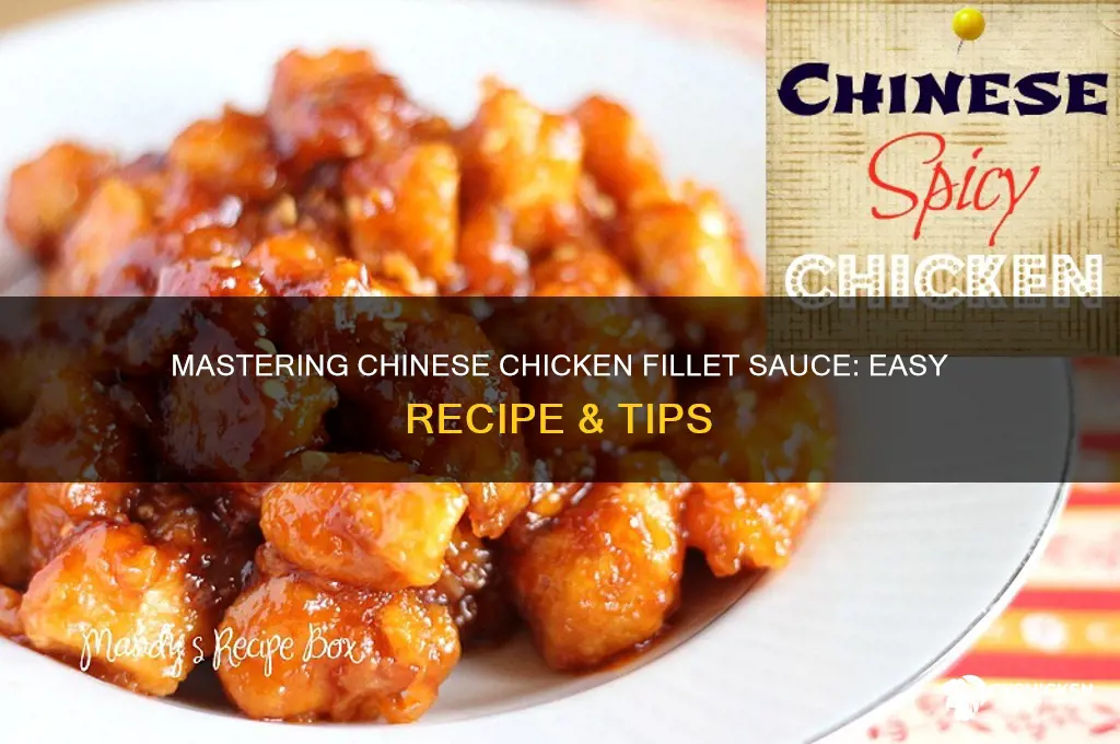 how to make chinese chicken fillet sauce