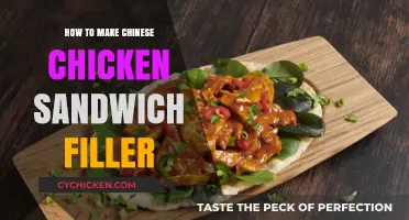 Delicious Chinese Chicken Sandwich Filler Recipe: Easy Homemade Guide