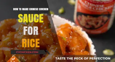 Easy Homemade Chinese Chicken Sauce Recipe for Perfect Rice Pairing