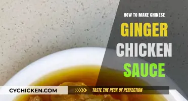 Mastering Chinese Ginger Chicken Sauce: Easy Homemade Recipe Guide
