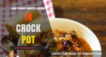 Spicy and Juicy: Crock Pot Chipotle Chicken Delight