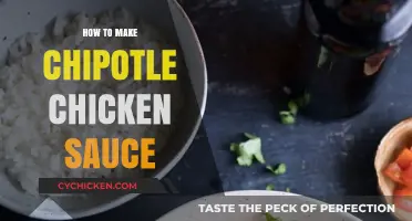 Easy Chipotle Chicken Sauce Recipe: Spicy, Smoky, and Flavorful Homemade Delight