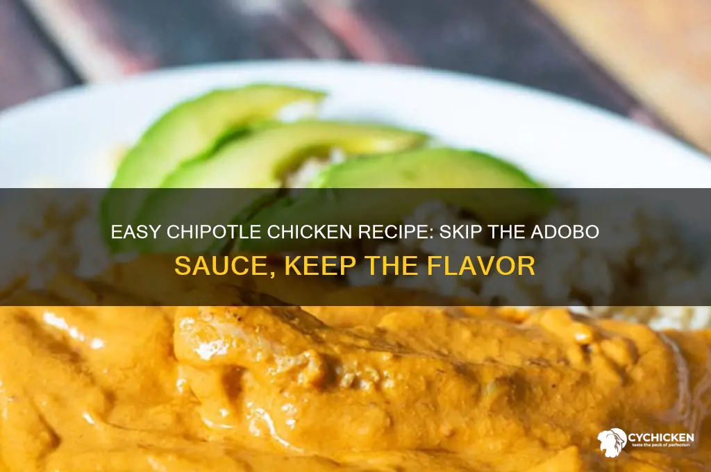 how to make chipotle chicken without adobo sauce