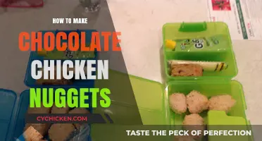 Sweet & Savory Twist: Chocolate Chicken Nuggets Recipe Guide