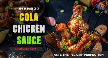 Easy Coca Cola Chicken Sauce Recipe: Sweet & Savory Glaze