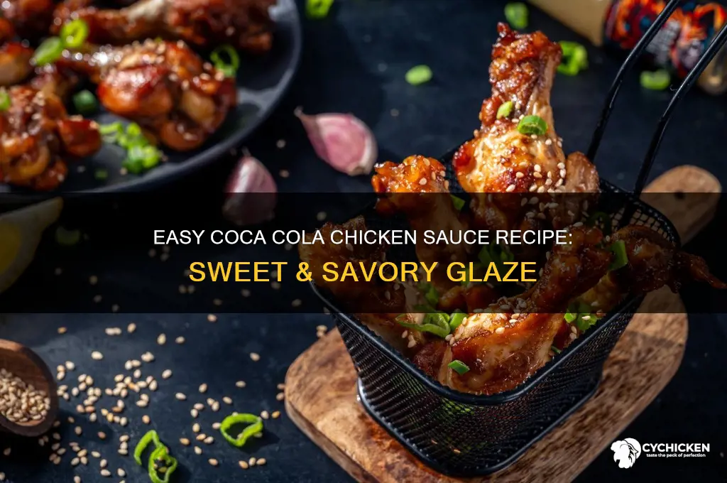 how to make coca cola chicken sauce