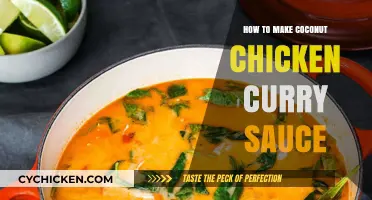 Easy Coconut Chicken Curry Sauce Recipe: Spicy, Creamy, and Flavorful