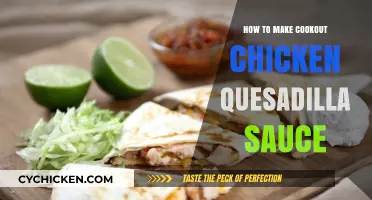 Easy Cookout Chicken Quesadilla Sauce Recipe: A Flavorful DIY Guide