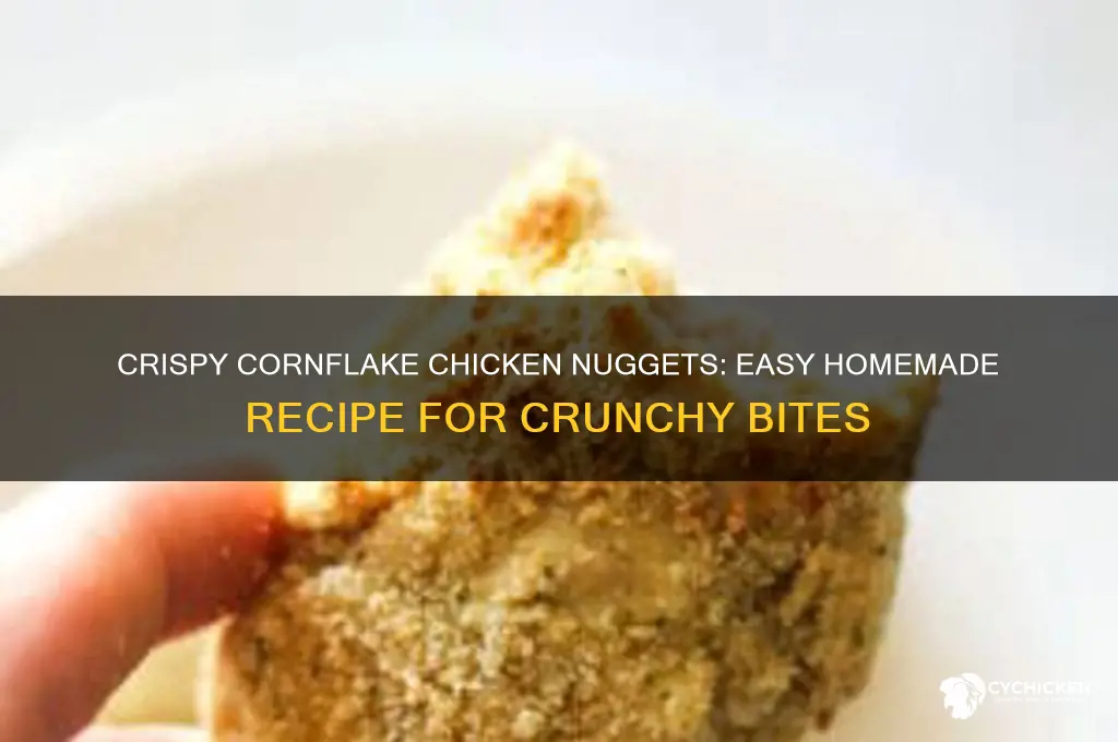 how to make cornflake chicken nuggets